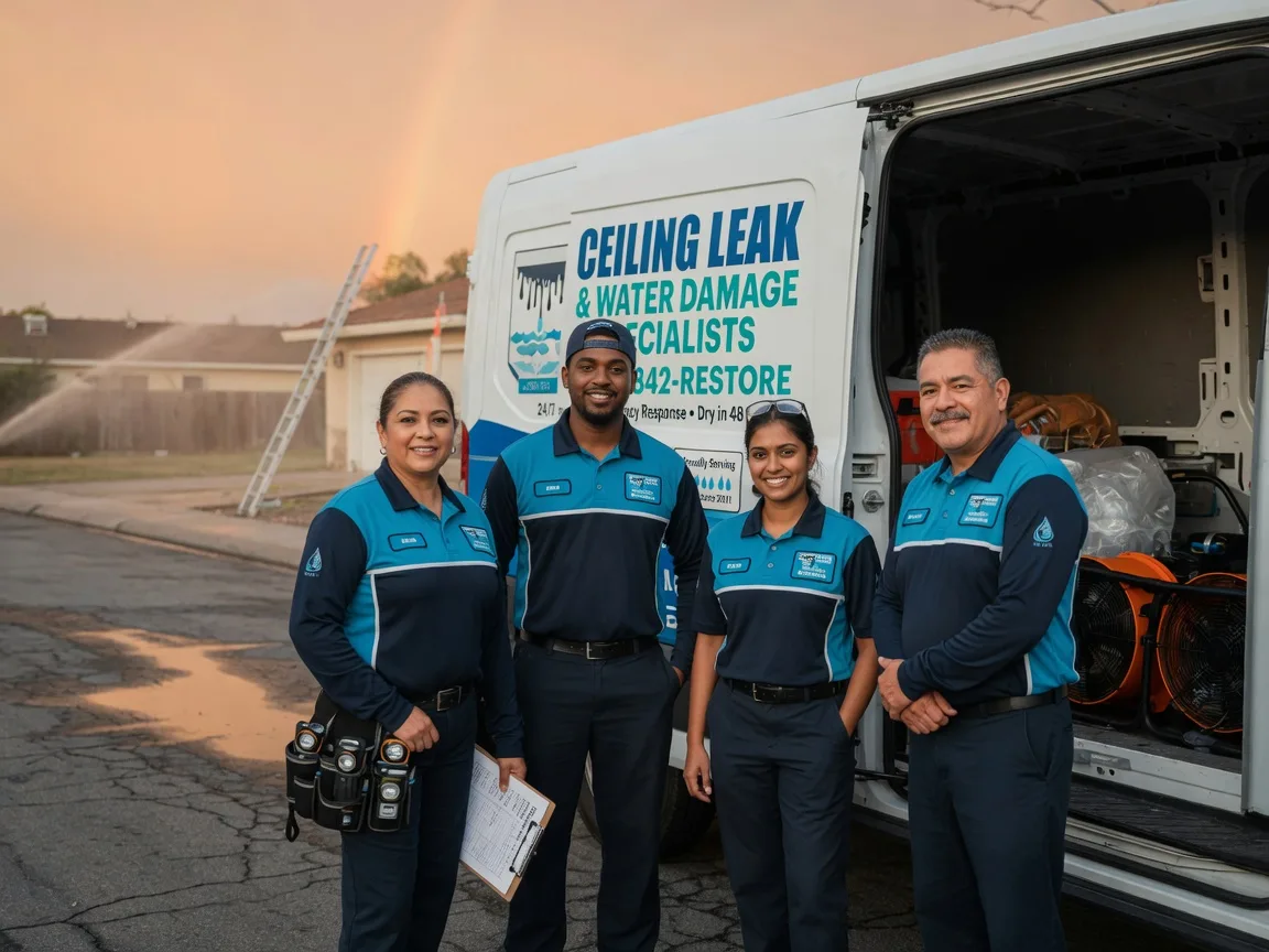 Ceiling Leak Cleanup company in Ypsilanti, ND